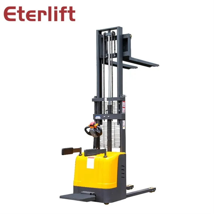 Elektrisk stabler, der går på batteri