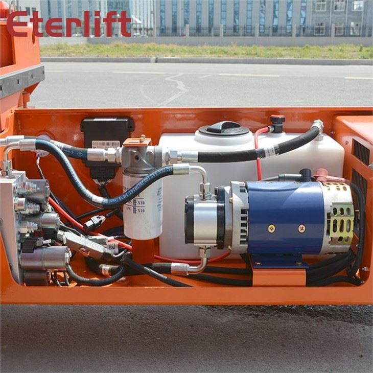 Mobile Battery Powered Self Propelled Scissor Lift Electric Hydraulic Scissor Lift