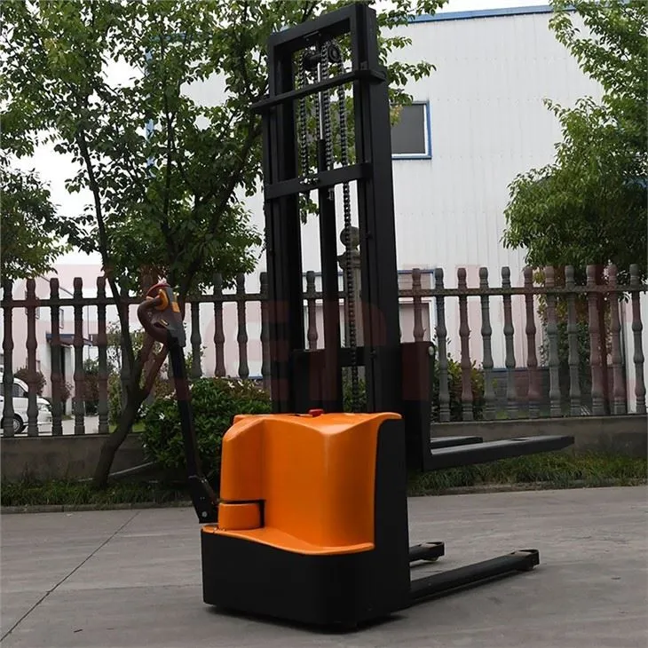 1500kg Electric Walking Stacker Forklift