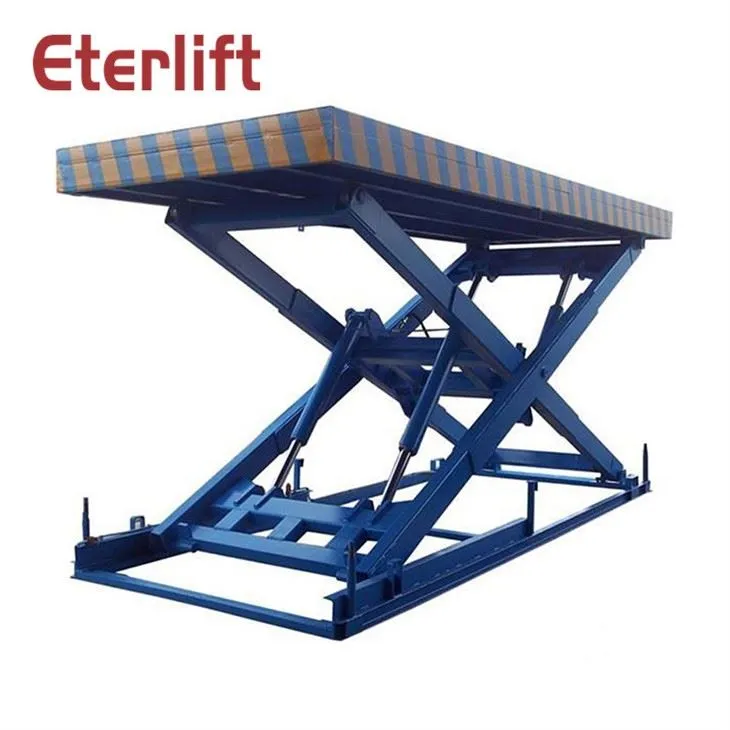 Fastgørelse af sakseliftplatform til tung belastning