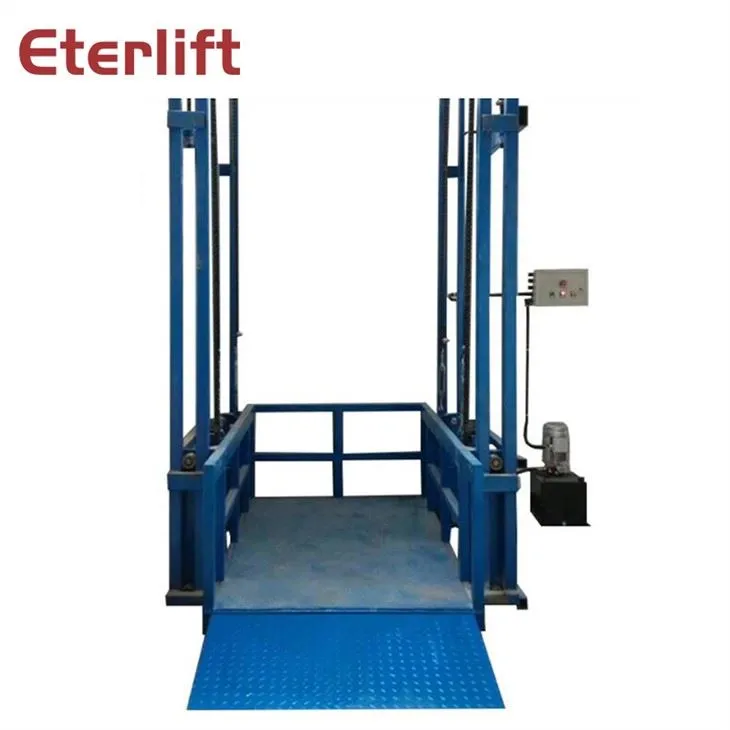 Guide Rail Type Lift Freight Elevator