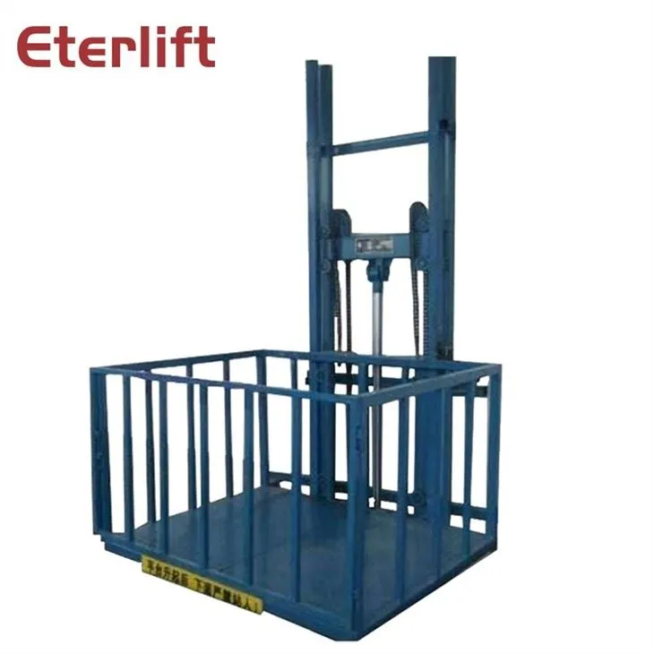 Guide Rail Type Lift Freight Elevator