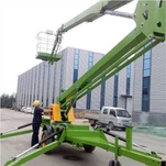 16m luftarbejdsplatform boom lift