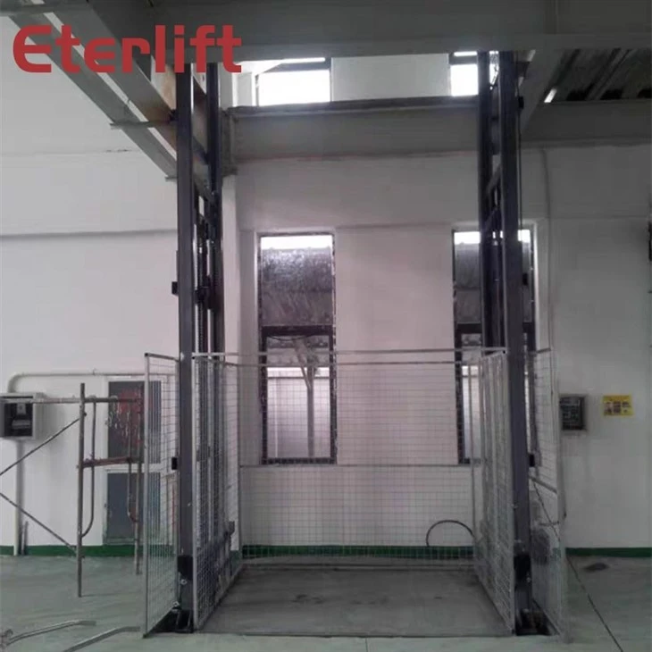 Guide Rail Cargo Lift