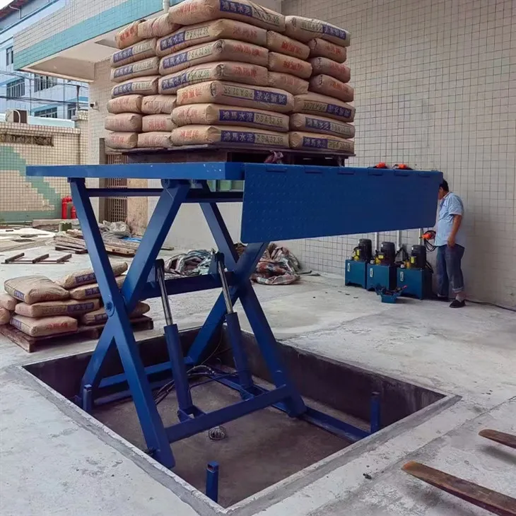 Hydrauliske og pneumatiske bærbare løfteborde