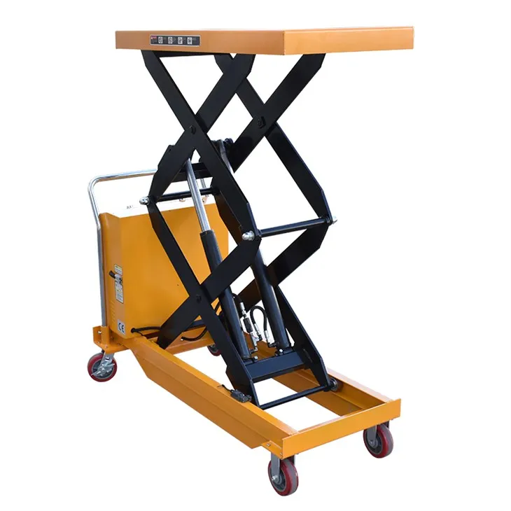 Batteridrevet sakseløftekurv