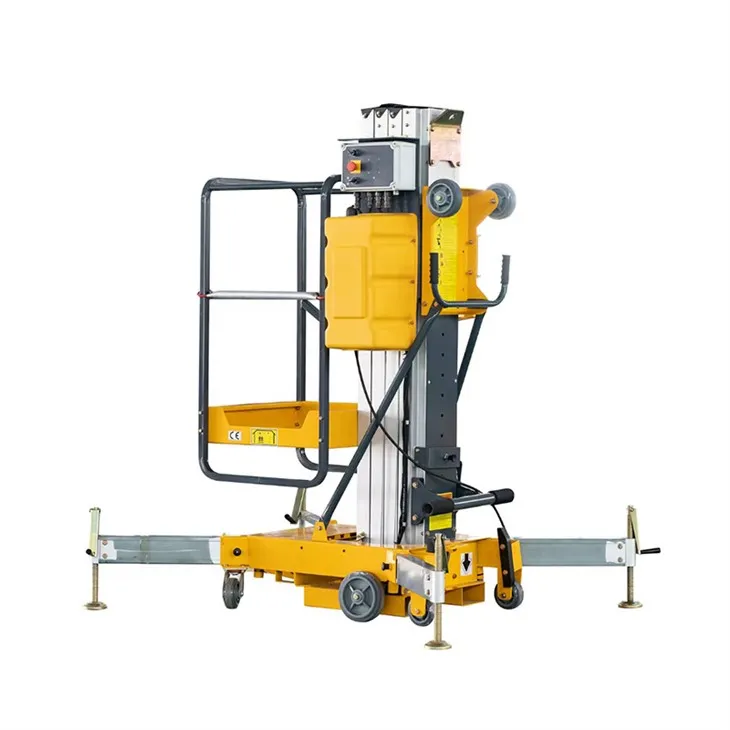 Industrial mand løfter