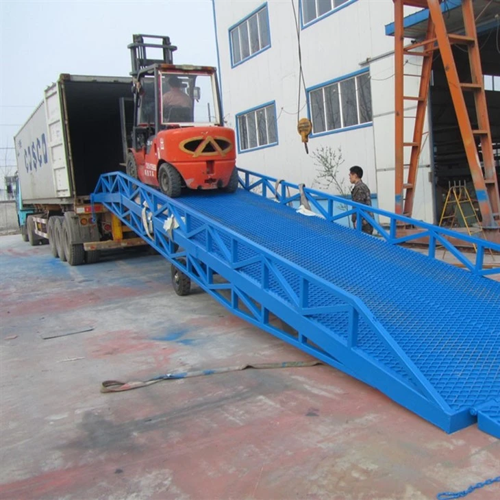 Movable Dock Leveler For Container