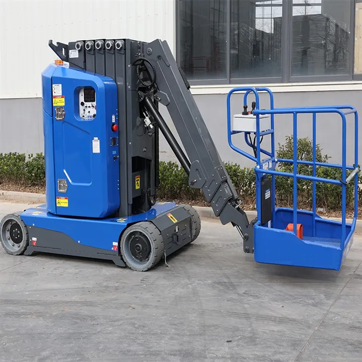 Selvkørende lodret mastløft med fok