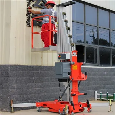 Lodret enkeltmast personløft