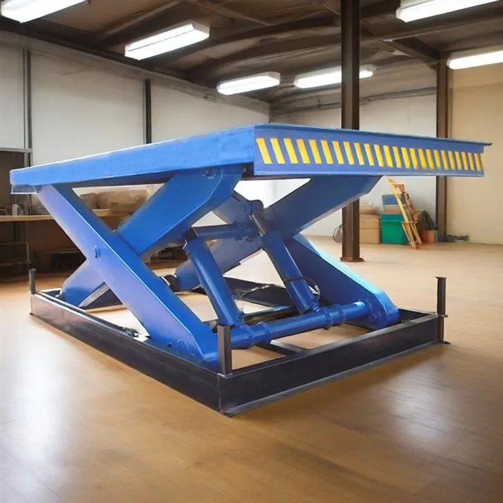 Stationære sakseløftborde