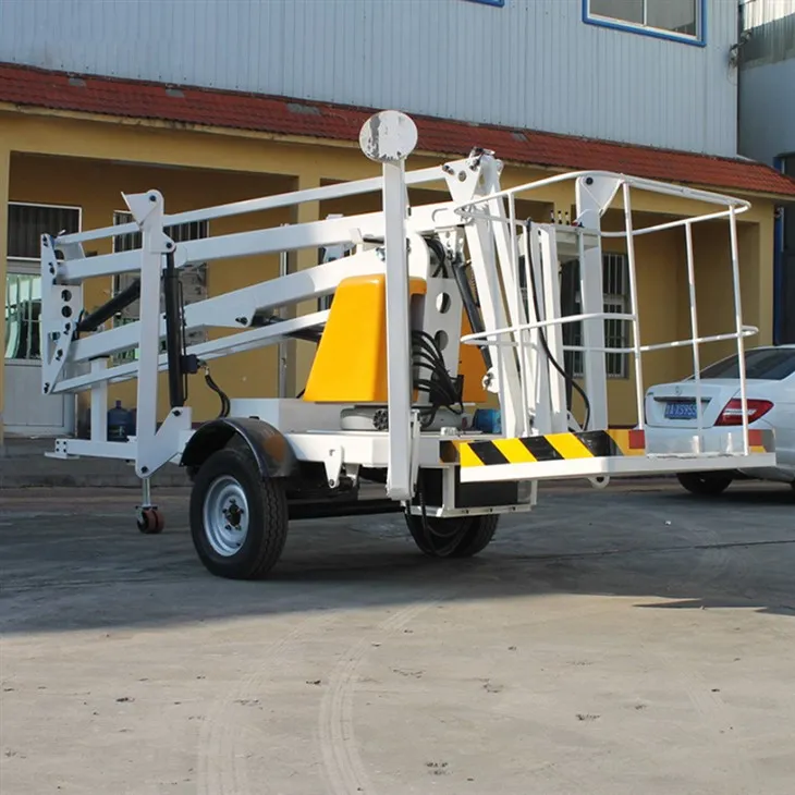 Towable Telescopic Boom Lift