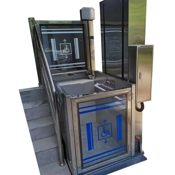 Kørestolslift platform elevator